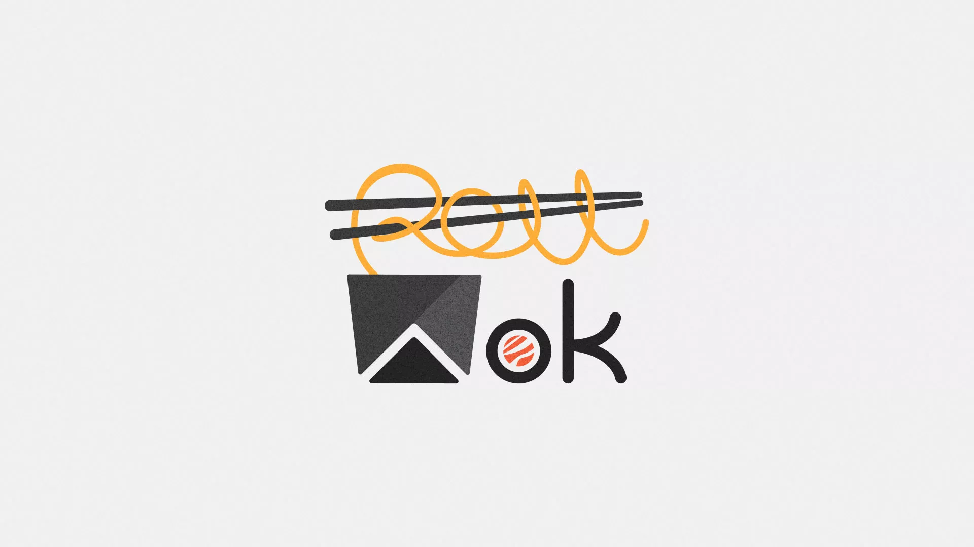 Разработка логотипа в Муравленко для суши-бара «Roll Wok Club» Разработка логотипа в Муравленко для суши-бара «Roll Wok Club»